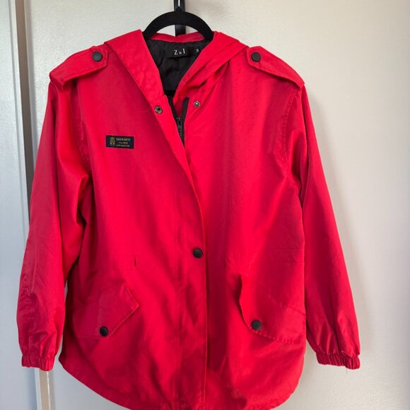 Red Rain Jacket - Picture 1 of 3